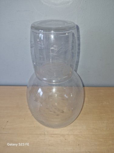 Matching vintage bedside water - bedside,