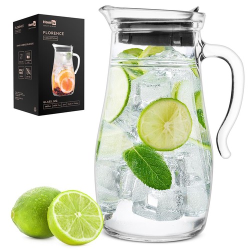 Glass water jug - 1.8l,