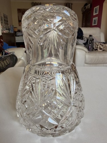 Crystal water carafe - water,