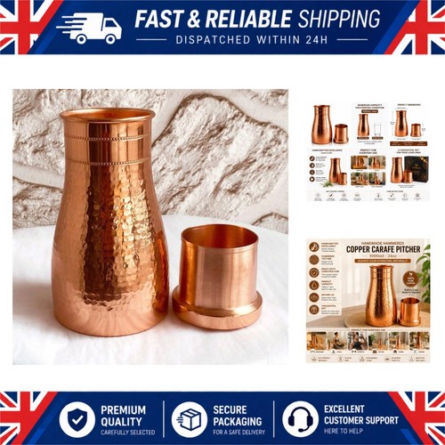 Pure copper water carafe - pure,