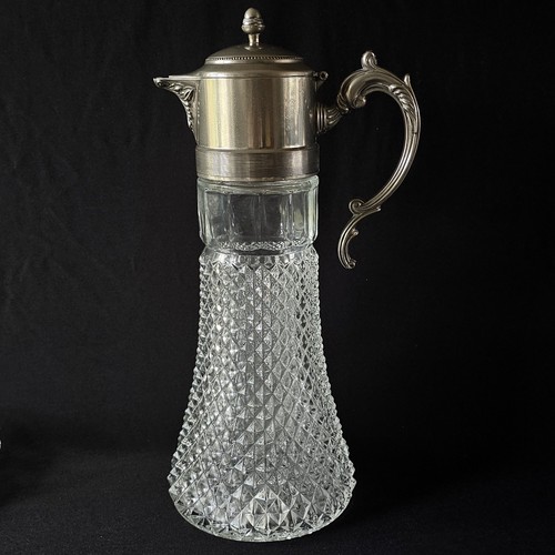 Large vintage silver plate - large,