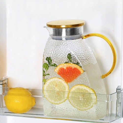 Glass pitcher fridge - glass,