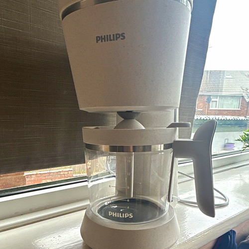 Philips white filter coffee - white,