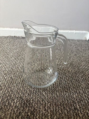 Clear glass water - glass, pitcher