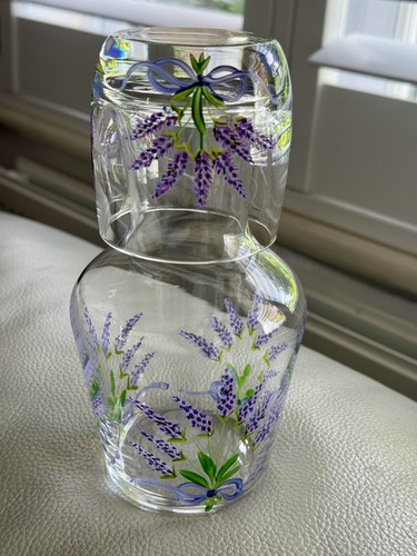 Vintage hand painted water - vintage, hand-painted