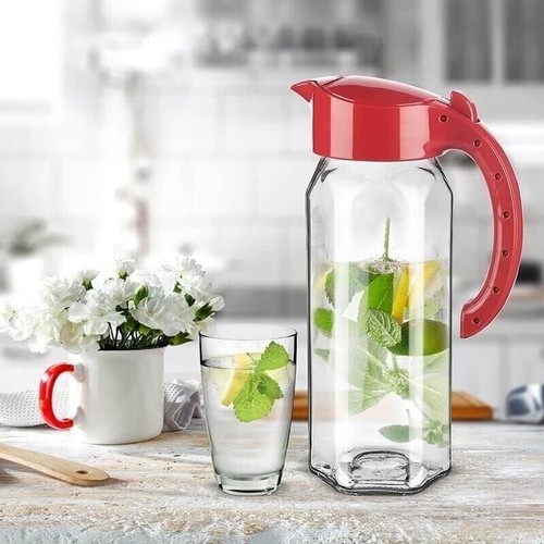 Glass fridge door jug - door,