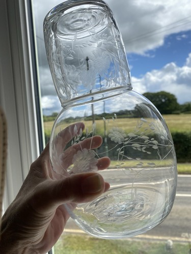 Retro vintage bedside water - bedside,