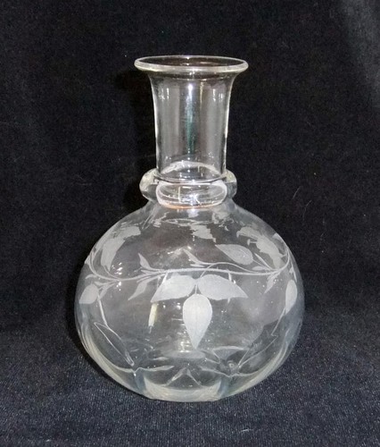 Antique crystal glass water - crystal,
