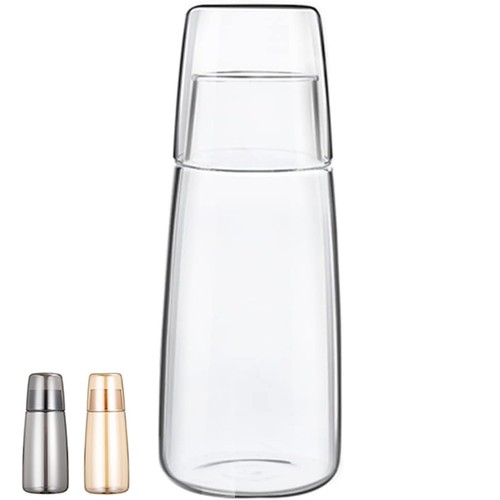 Bedside water carafe set with - bedside,