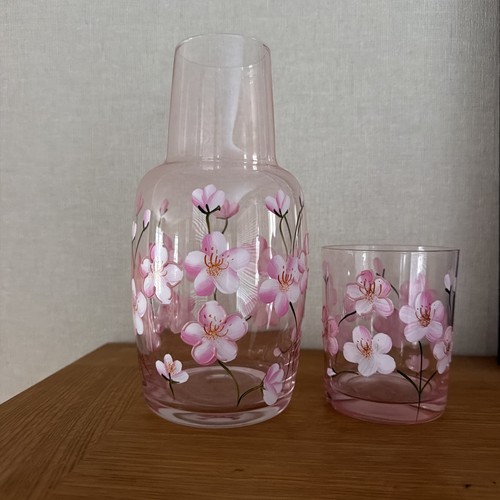 Bedside water carafe glass - carafe, &