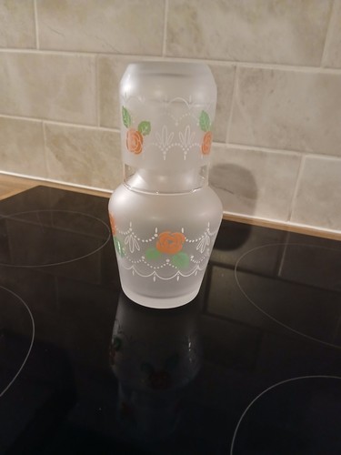 Vintage frosted glass - frosted,